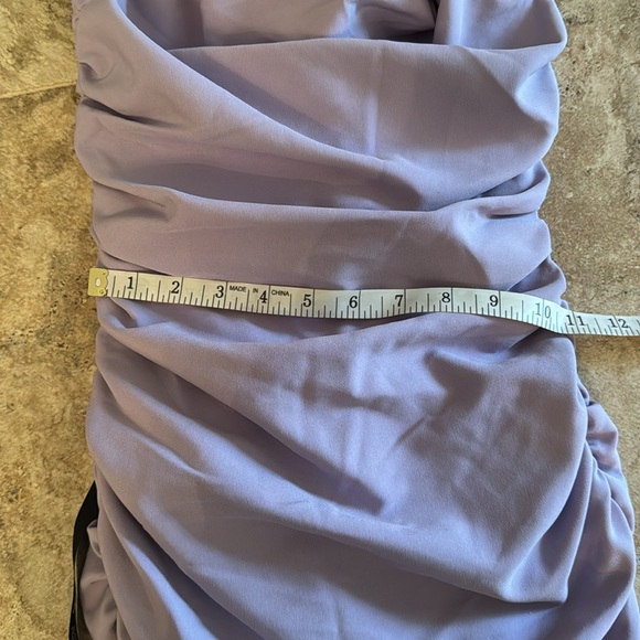 Heiress Beverly Hills woman’s lilac corset dress bodycon tight fit size xs -xxs - Picture 10 of 11